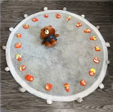 Хлопковый детский ковер для гостиной для домашнего использования, популярно в интернете