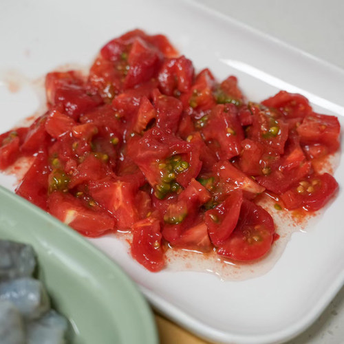 四川攀枝花露天粉罗兰番茄农家种植老味道西红柿新鲜桃太郎柿子 - 图2