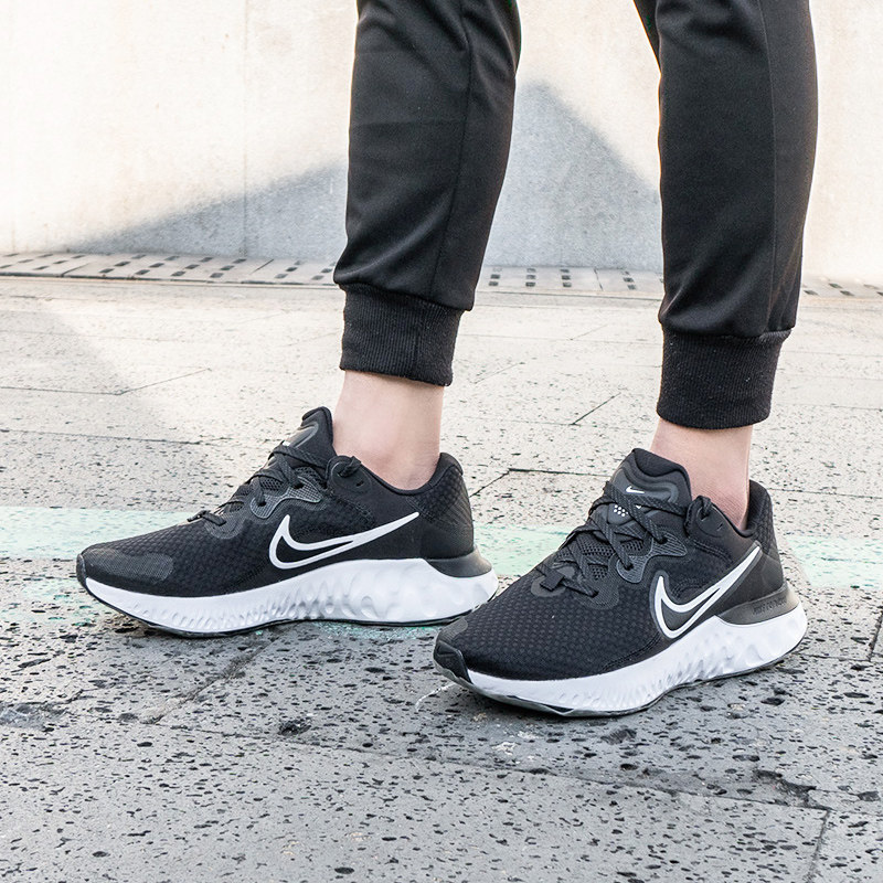 nike nike men's shoes RENEW RUN casual shoes men's sports running shoes  CU3504-005
