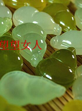岫玉黄金玉葫芦吊坠挂件单面