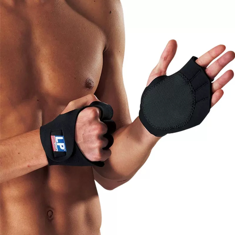 LP750健身护手套男器械训练半指飞盘运动护女哑铃单杠引体向上-图0