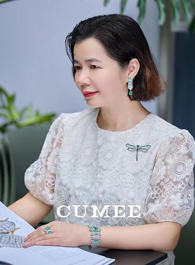 CUMEE帕拉伊巴人工合成耳坠