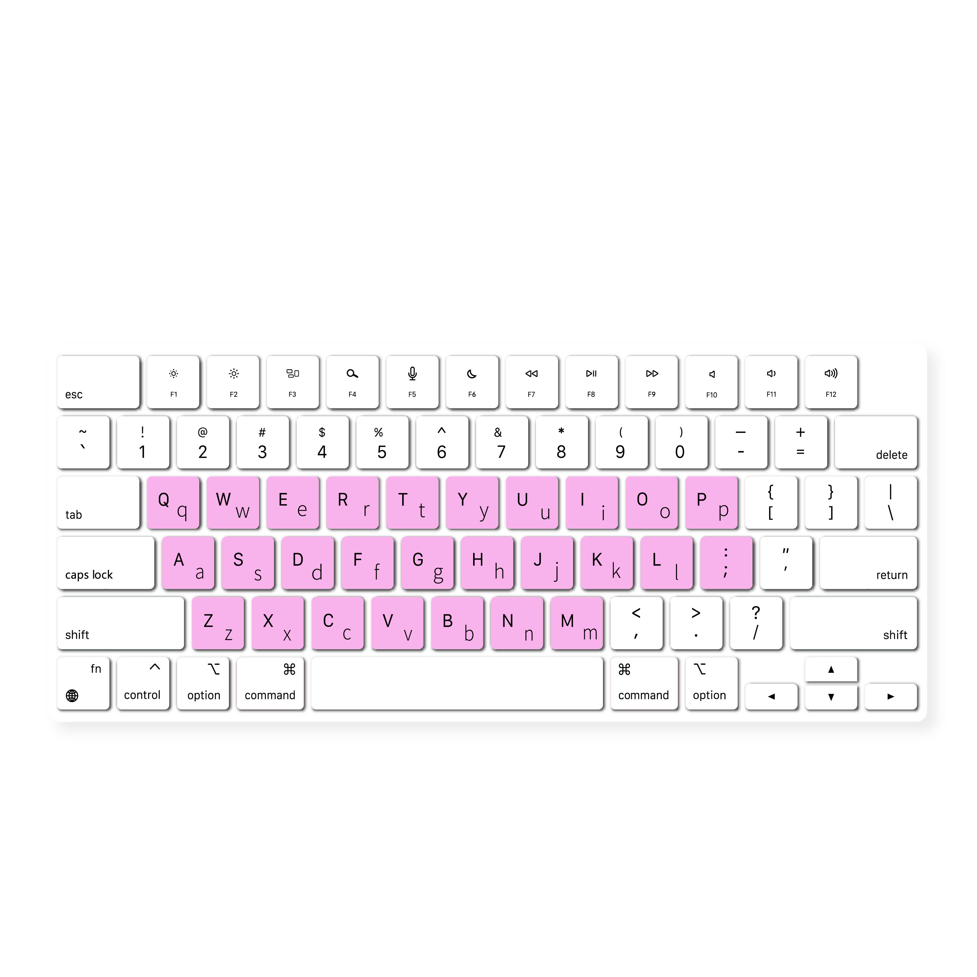 适用苹果MacBookair笔记本电脑键盘膜A2337/A2339/A2179快捷拼音