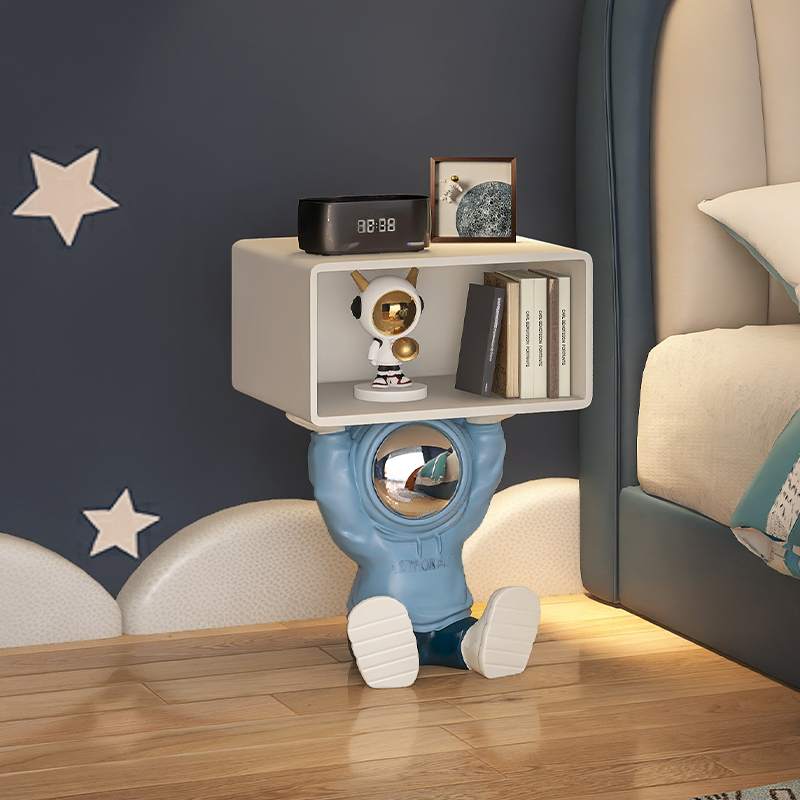 儿童床头柜男孩小型收纳柜卡通创意沙发边几简约现代卧室房置物架,淘宝优惠券,粉丝福利购,淘宝优惠卷