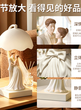 浪漫情侣结婚礼物婚房装饰台灯