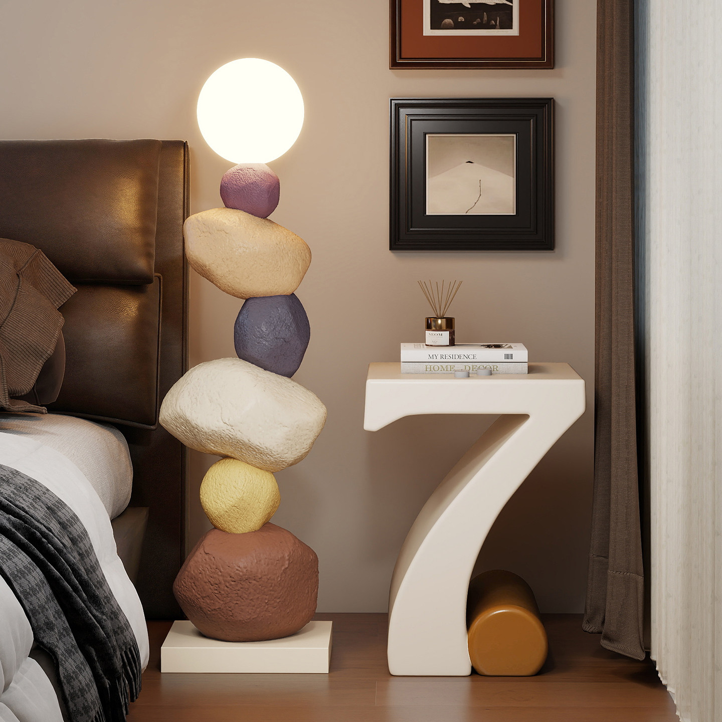 法式落地灯客厅电视柜沙发旁落地摆件大型高级装饰品台灯乔迁礼物,淘宝优惠券,粉丝福利购,淘宝优惠卷