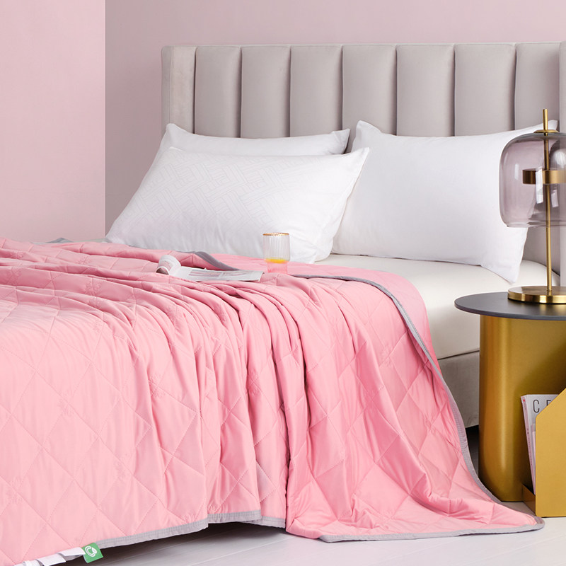 A类标准，明超家纺 冰泉凉感夏凉被 150*200cm 多色 69.9元包邮 值值值-买手聚集的地方