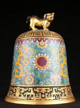 摆件鎏金珐琅彩复古装饰品景泰蓝