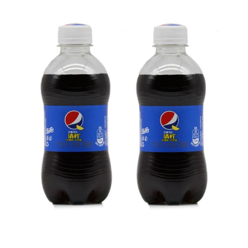 百事可乐青柠柠檬味汽水300ml*6瓶迷你装碳酸饮料果味汽水小瓶装 - 图1