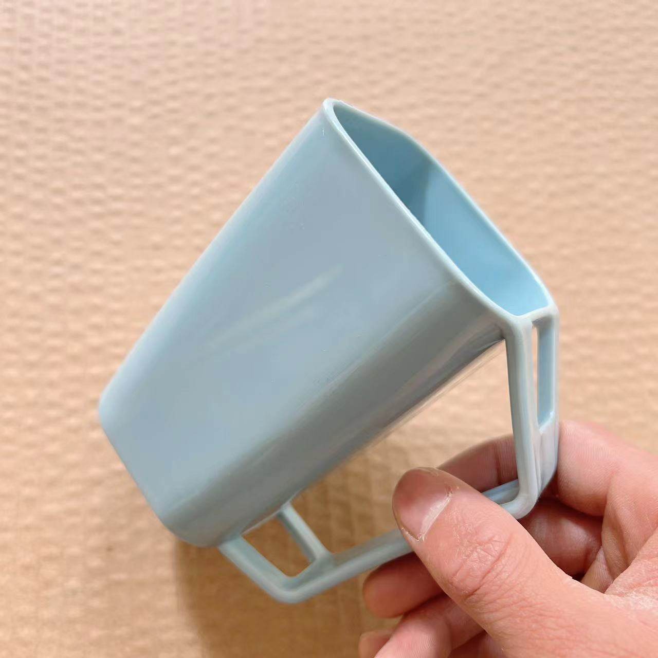 双庆家居替换牙刷水杯情侣洗漱杯带手柄家用牙缸杯子大容量漱口杯,淘宝优惠券,粉丝福利购,淘宝优惠卷