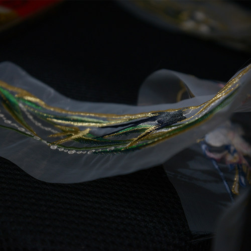 异形蕾丝花边绣花吊带抹胸诃子花边衣缘布料手工布艺布面料玉猫 - 图2