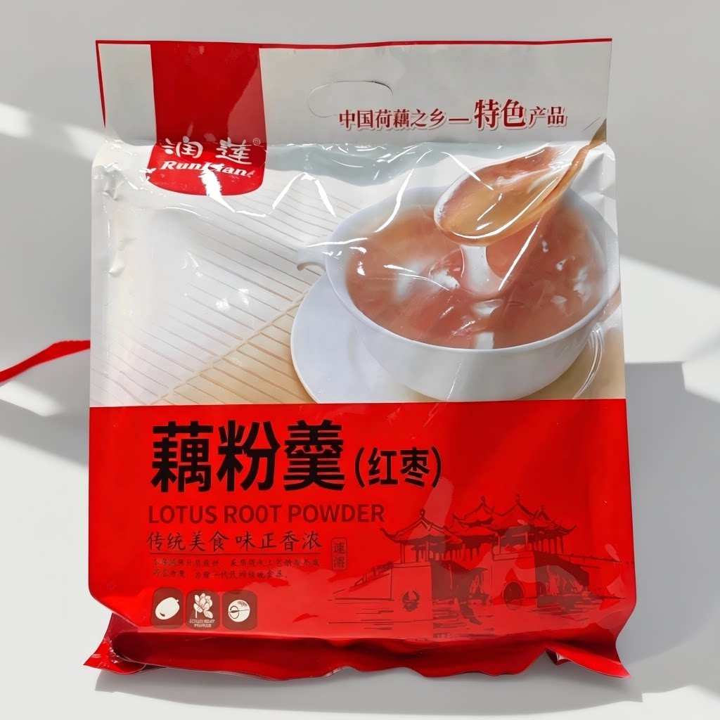 新款扬州宝应特产润莲藕粉羹多口味速溶即冲懒人代餐营养独立小包