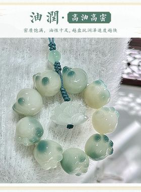 天然猫爪菩提根手机链