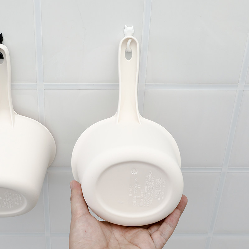 日本进口白色水勺浴室宝宝洗澡洗发勺厨房加厚塑料舀水瓢泡澡水勺,淘宝优惠券,粉丝福利购,淘宝优惠卷