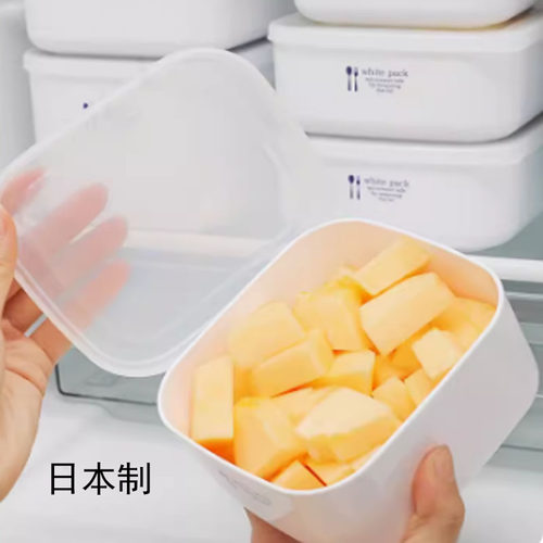 日本进口NAKAYA保鲜盒小学生饭盒水果盒冰箱收纳盒便当盒密封盒 - 图0