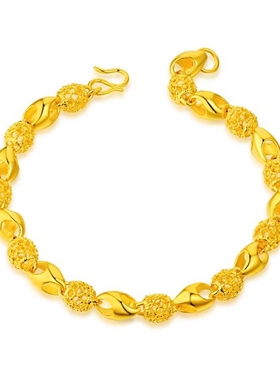 金色手链女款简约气质小众设计