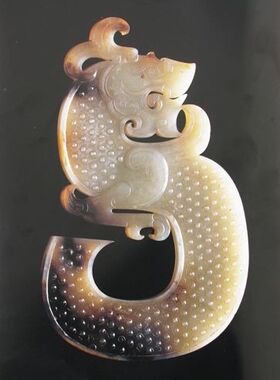 玉龙挂件/汽车挂件/阿富汗玉挂件/汉代玉龙/徐州特色礼品/汉文化