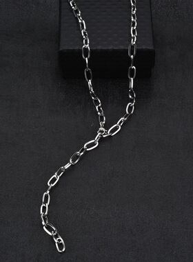 蔡徐坤同款项链颈链冷淡风毛衣链