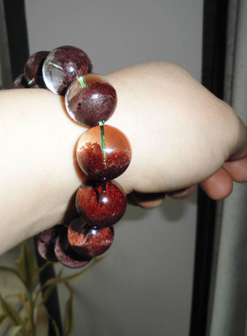 收藏幽灵聚宝盆手链18mm水晶宝石