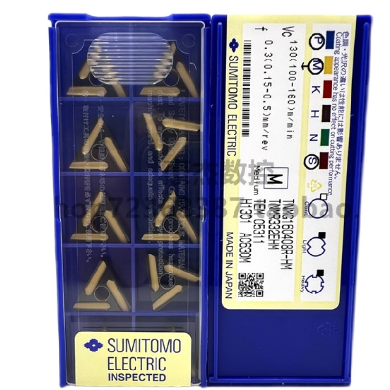 日本住友不锈钢刀片 TNMG160404/160408R-HM AC630M L-HM开粗-图2