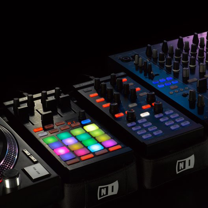 NI Traktor Z1 F1 X1mk2 DJ控制器含声卡DJ数码打碟机混音台 - 图0