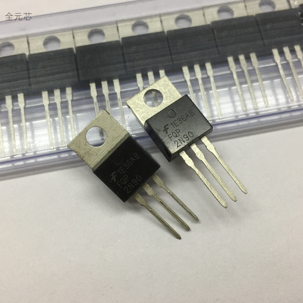 FQP2N90 2N90 MOSFET N-CH 900V 2.2A TO-220全新进口原装-图1