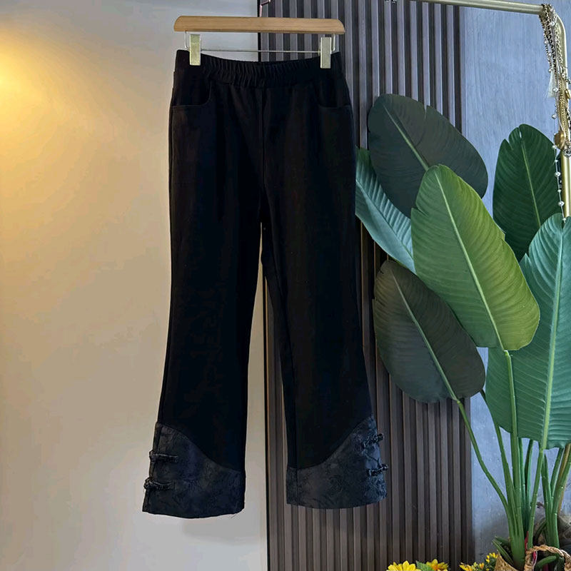 胖妹妹冬季新中式时尚复古民族风重工刺绣马甲打底衫裤子大码女装,淘宝优惠券,粉丝福利购,淘宝优惠卷