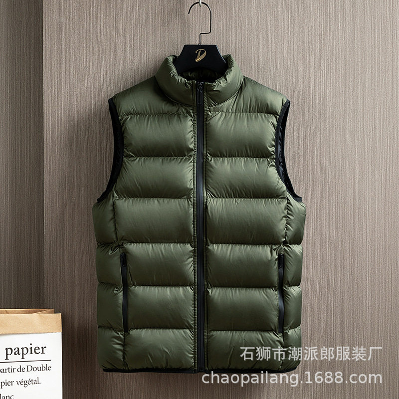 tuoko跨境高品质外穿羽戎棉马甲男款秋冬保暖棉服马夹坎肩背心,淘宝优惠券,粉丝福利购,淘宝优惠卷