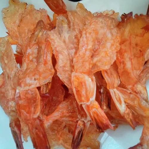 开背凤尾蝴蝶烤虾干 即食虾干 耐嚼磨牙零食 甜味口味和微辣口味 - 图2