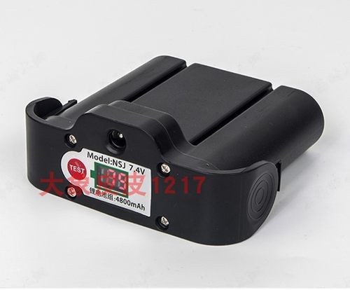 耐炯 双管美缝电动胶枪工具打胶枪7.4V 8.4V8.5V锂电池组充电器 - 图3