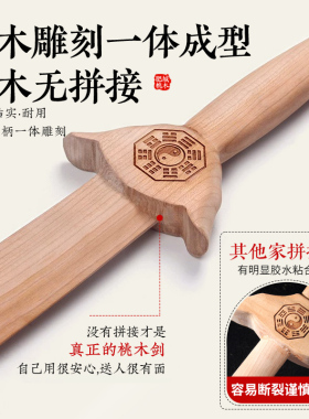 桃木剑一体道士北斗七星小孩