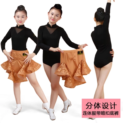 Девочки, дети, детские латиновые танцевальные танцевальные танце