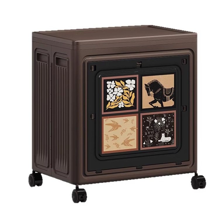 衣服中古风收纳箱大容量翻盖整理箱折叠储物箱玩具零食复古收纳,淘宝优惠券,粉丝福利购,淘宝优惠卷