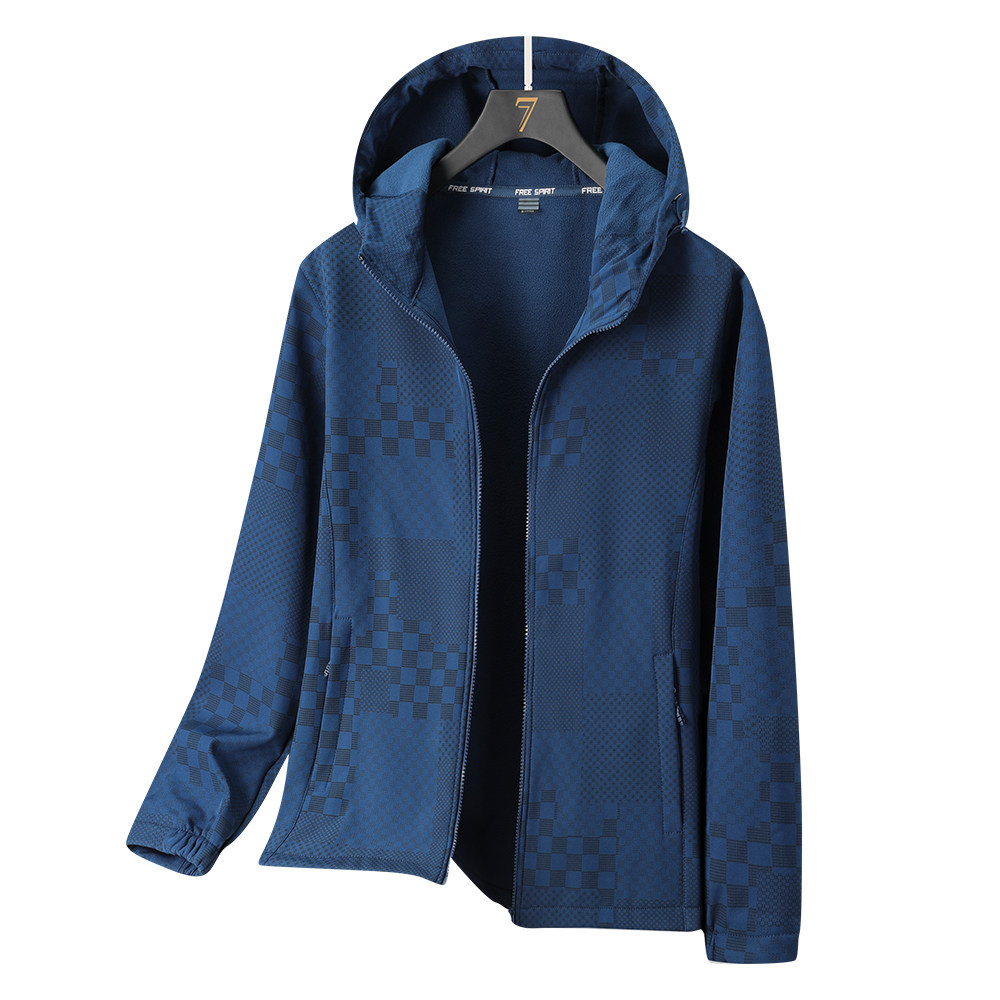 户外时尚连帽软壳衣男上衣运动抓绒冲锋衣男夹克外套防风保暖春秋,淘宝优惠券,粉丝福利购,淘宝优惠卷