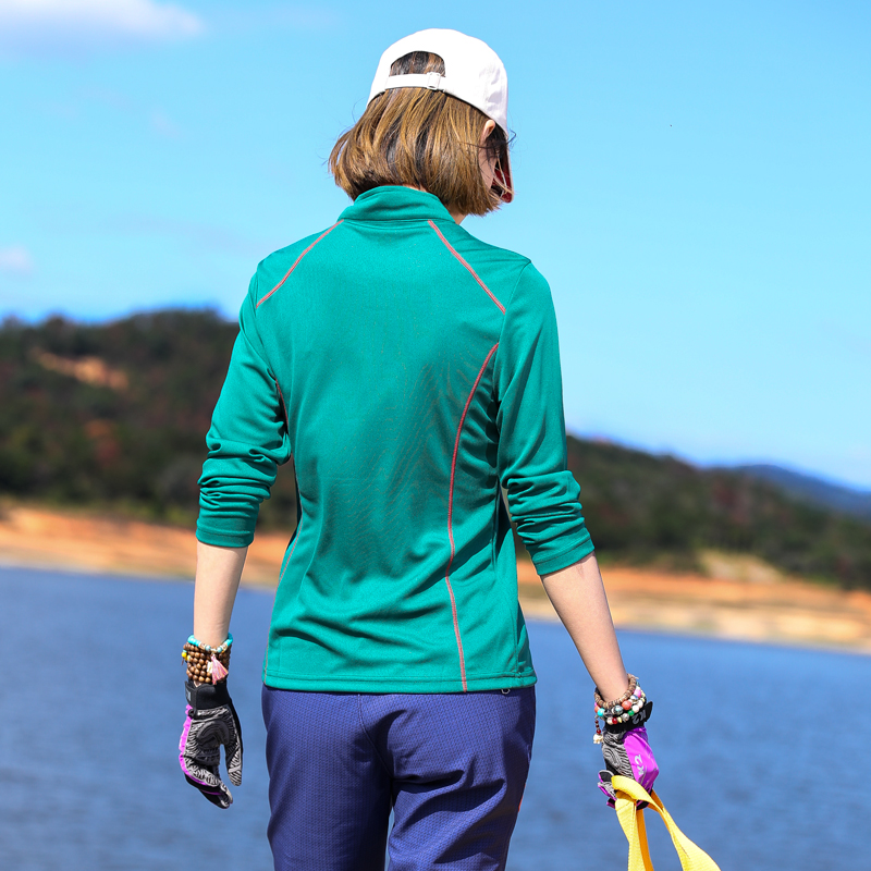 户外速干衣女长袖T恤衫修身显瘦吸汗透气防晒徒步登山运动快干衣,淘宝优惠券,粉丝福利购,淘宝优惠卷