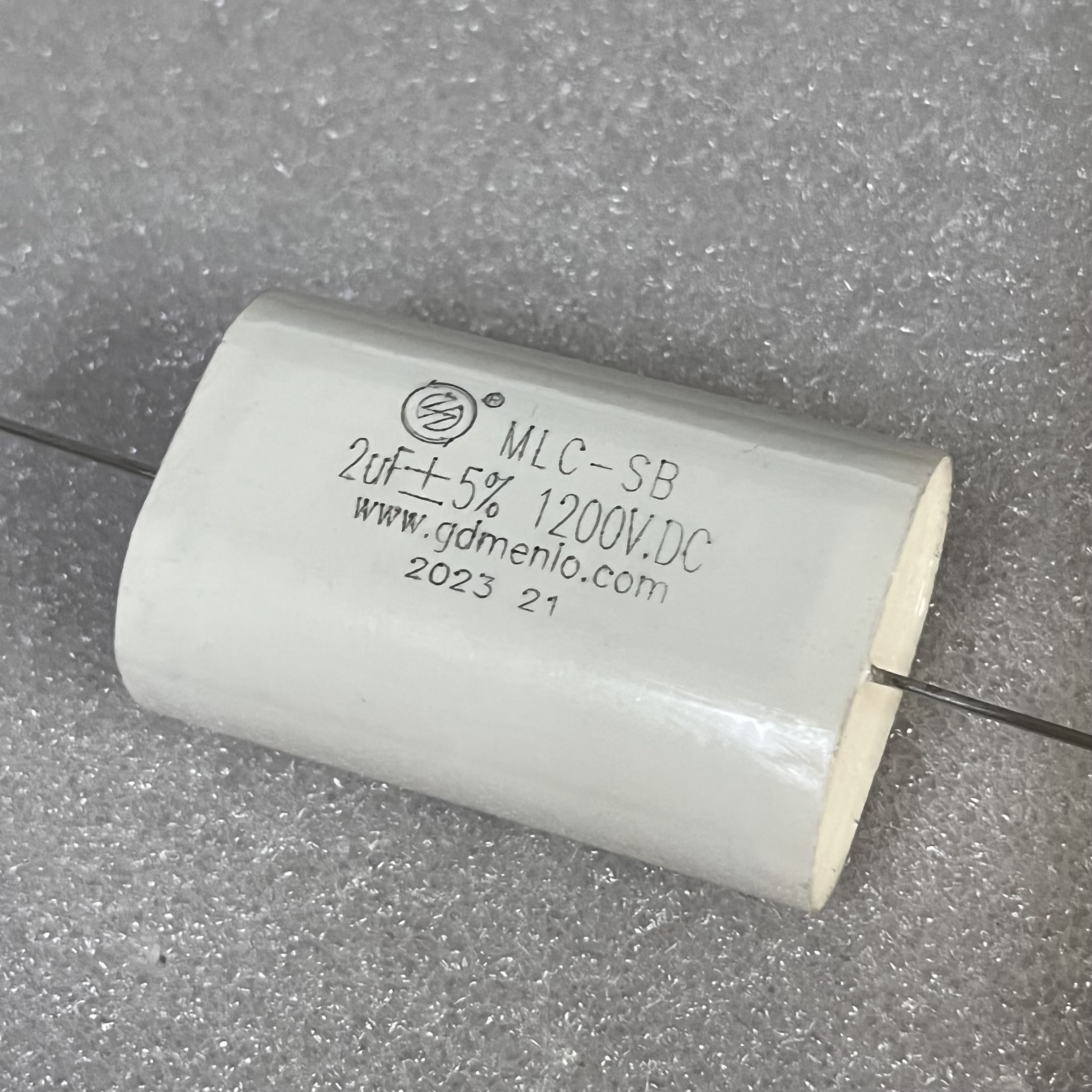 全新明路 MLC-SB型 2UF 1200V.DC  粗铜脚IGBT无感吸收电容 - 图2