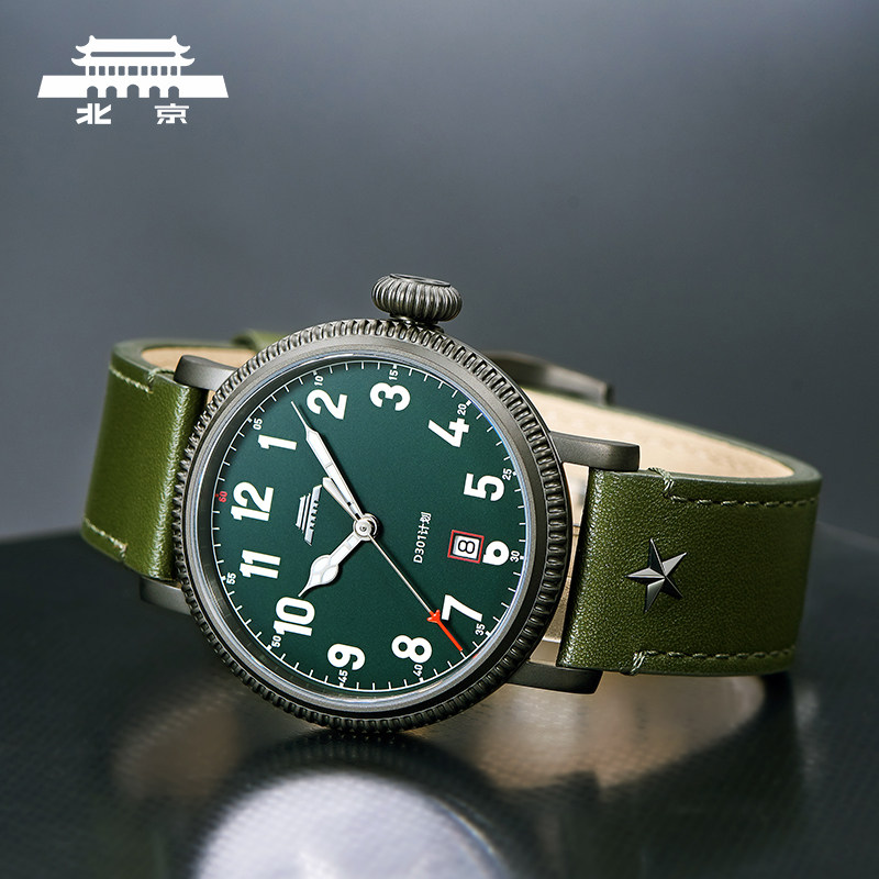 北京手表官方正品自动机械表男复刻夜光日历防水名表礼物男士腕表 北京手表官方正品自动机械表男复刻夜光日历防水名表礼物男士腕表