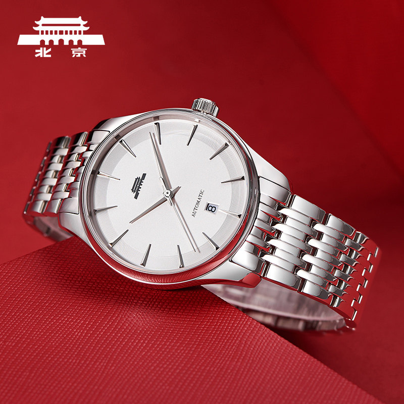 北京手表官方正品自动机械表男经典防水日历透底商务礼物男士腕表 北京手表官方正品自动机械表男经典防水日历透底商务礼物男士腕表