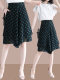 ກາງເກງຂາກວ້າງຂອງແມ່ຍິງ chiffon 2026 summer ແບບບາງໆ
