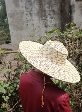 帽子.防晒遮阳帽。夏季防晒遮雨。外出农作采茶野外钓鱼游玩佳品A