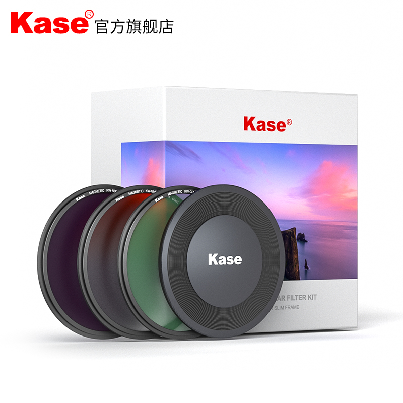 【旗舰店】Kase卡色 金刚狼磁吸滤镜KW MCUV CPL偏振镜 ND减光镜 GND渐变镜抗光害滤镜套装 67 72 77 82 95mm - 图0