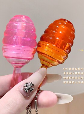水润轻薄透亮无色润唇油不带色
