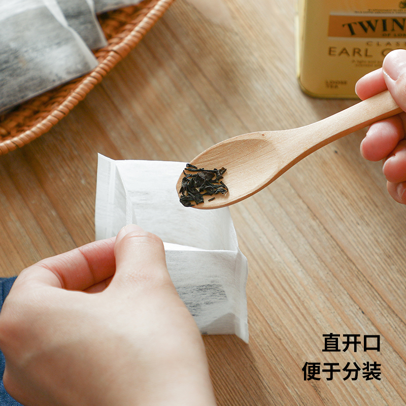 日本进口茶包袋一次性煲汤调料茶叶包卤料中药煎药过滤袋泡茶袋 - 图3