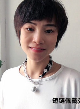 项链女潮网红ins嘻哈小众设计感