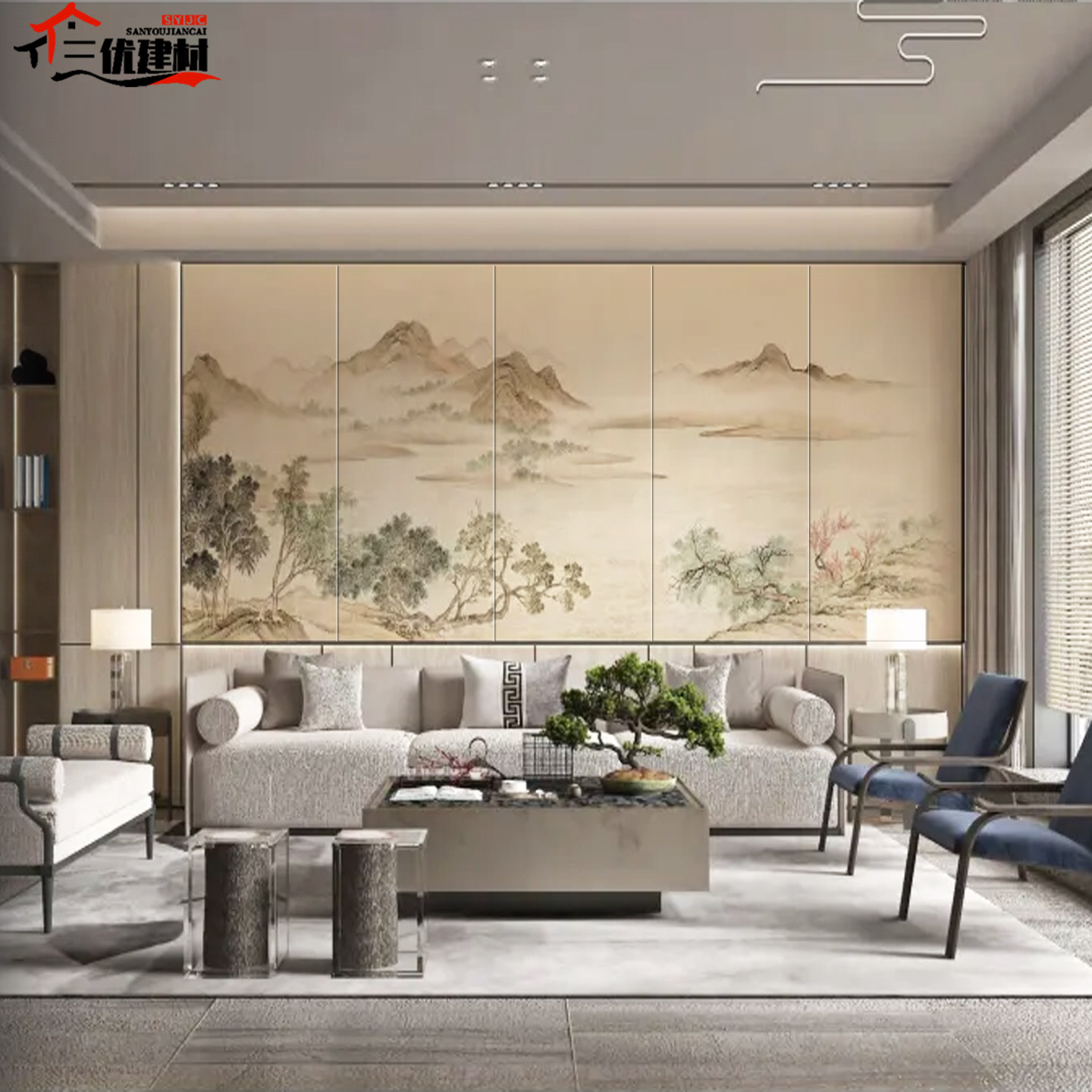 中式客厅电视沙发床头卧室酒店玄关刺绣硬包背景墙宋氏硬包打印画,淘宝优惠券,粉丝福利购,淘宝优惠卷