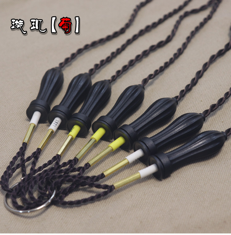 璇玑古琴琴轸 机械轸穿好绒扣 不打滑 不跑调 指导轻松安装包会 - 图2