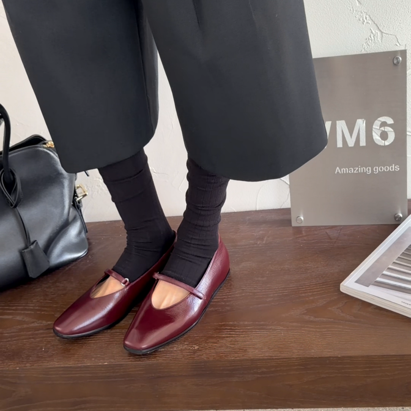 2026春季新款WM6欧洲站欧货复古风真皮玛丽珍鞋内增高浅口单鞋女,淘宝优惠券,粉丝福利购,淘宝优惠卷