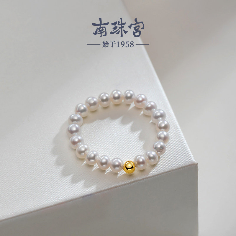 南珠宫淡水珍珠戒指送妈妈C-J004SD-Y,淘宝优惠券,粉丝福利购,淘宝优惠卷