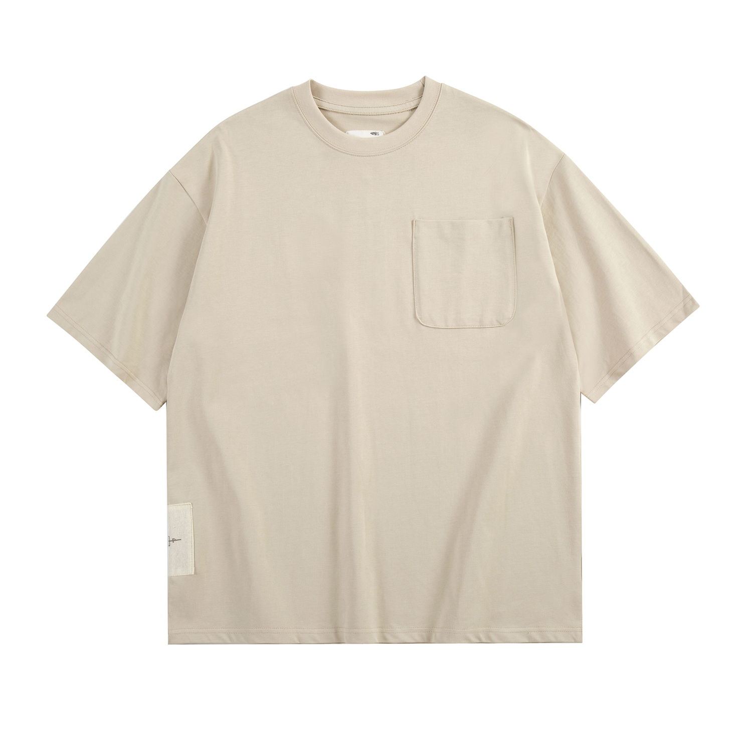 MADNESS 24mdns十周年联名 余文乐同款 短袖T恤宽松休闲棉纯色男 - 图1