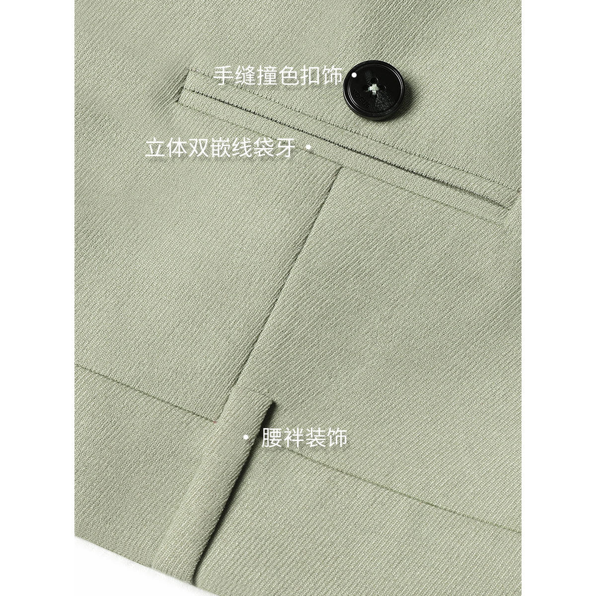 COCOBELLA静奢风阔肩短款小西装女26春通勤气质西服外套SI3010,淘宝优惠券,粉丝福利购,淘宝优惠卷